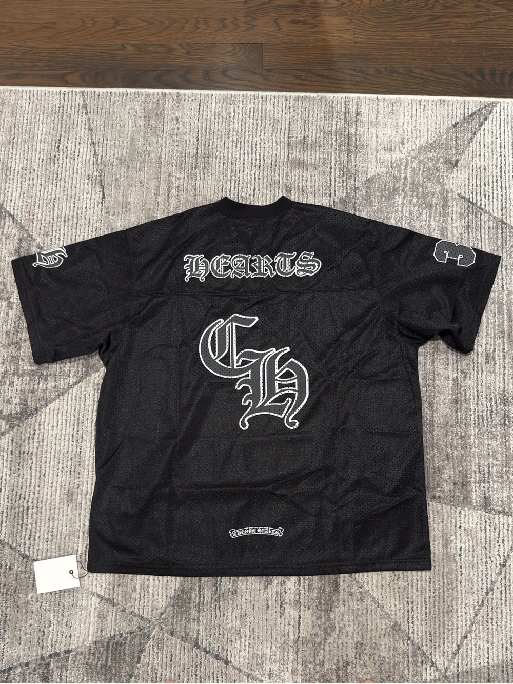 Chrome Hearts Black Mesh Jersey